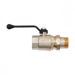 Кран шаровой Hoobs ORION с американкой 1/2 НР/ВР ручка-рычаг черный 15122H Кран шаровой Hoobs ORION с американкой 1/2 НР/ВР ручка-рычаг черный 15122H