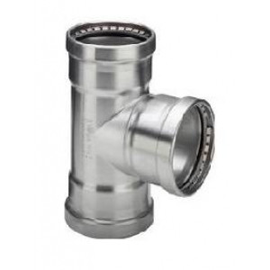 Тройник Viega Sanpress Inox XL 108.0 x 42 x 108.0 мм нержавеющая сталь 483111 Тройник Viega Sanpress Inox XL 108.0 x 42 x 108.0 мм нержавеющая сталь 483111