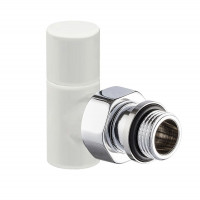 Вентиль угловой ручной SR Rubinetterie Tondera Light 1/2 белый 0774-1500VC0A
