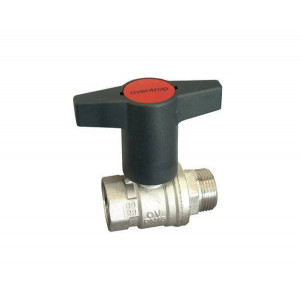 Кран шаровой Oventrop Optibal полнопроходной DN 40 1 1/2 НВ PN 16 удлиненная ручка 1077312 Кран шаровой Oventrop Optibal полнопроходной DN 40 1 1/2 НВ PN 16 удлиненная ручка 1077312