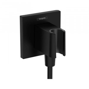 Шланговое подключение Hansgrohe FixFit E черный матовый 26889670
