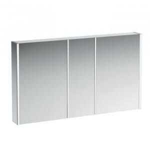 Зеркальный шкаф Laufen Frame 130x75 см LED-подсветка 3 двери 2 розетки 4.0875.4.900.144.1 Зеркальный шкаф Laufen Frame 130x75 см LED-подсветка 3 двери 2 розетки 4.0875.4.900.144.1