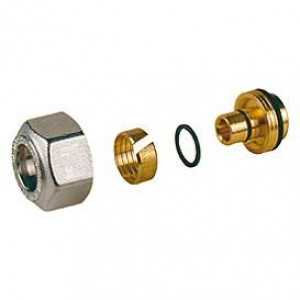 Переходник для многослойной и синтетической трубы Giacomini 16x(16x2.0) R179MX014 Переходник для многослойной и синтетической трубы Giacomini 16x(16x2.0) R179MX014