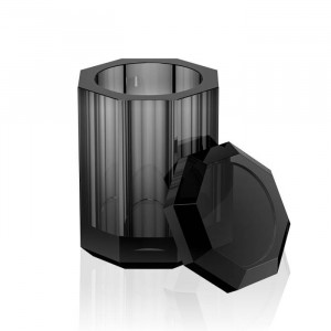 Баночка универсальная Decor Walther Kristall BMD 9x9x14 см хрусталь антрацит 0931494 Баночка универсальная Decor Walther Kristall BMD 9x9x14 см хрусталь антрацит 0931494