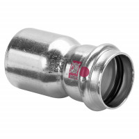 Муфта переходная Viega Prestabo нелегированная сталь 42х22 мм 642761
