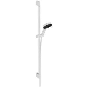 Душевой набор Hansgrohe Pulsify Select S 105 3jet Relaxation со штангой 90 см матовый белый 24170700 Душевой набор Hansgrohe Pulsify Select S 105 3jet Relaxation со штангой 90 см матовый белый 24170700