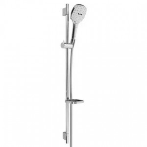 Душевой набор Hansgrohe Raindance Select E 120 3jet со штангой 90 см и мыльницей белый/хром 26621400 Душевой набор Hansgrohe Raindance Select E 120 3jet со штангой 90 см и мыльницей белый/хром 26621400