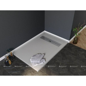 Душевой поддон Aquanet Delight NEW 1400х800х30 мм серый камень без сифона 00258884