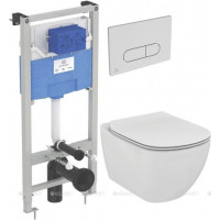 Комплект инсталляция с унитазом Ideal Standard 4 в 1 R0309AA/T007901/T352701 P386801