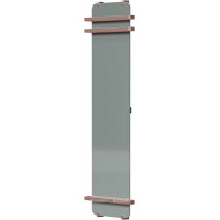 Полотенцесушитель Allen Brau INFINITY 1800х440 мм зеркало с рейлингом 2.0 и креплением медь браш 00325655