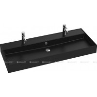 Раковина Jacob Delafon Vivienne 120 см черный матовый EXBK112-NGM