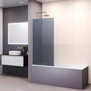 Шторка на ванну RGW SC-150 900х1500 мм профиль хром стекло матовое 351115009-31 Шторка на ванну RGW SC-150 900х1500 мм профиль хром стекло матовое 351115009-31