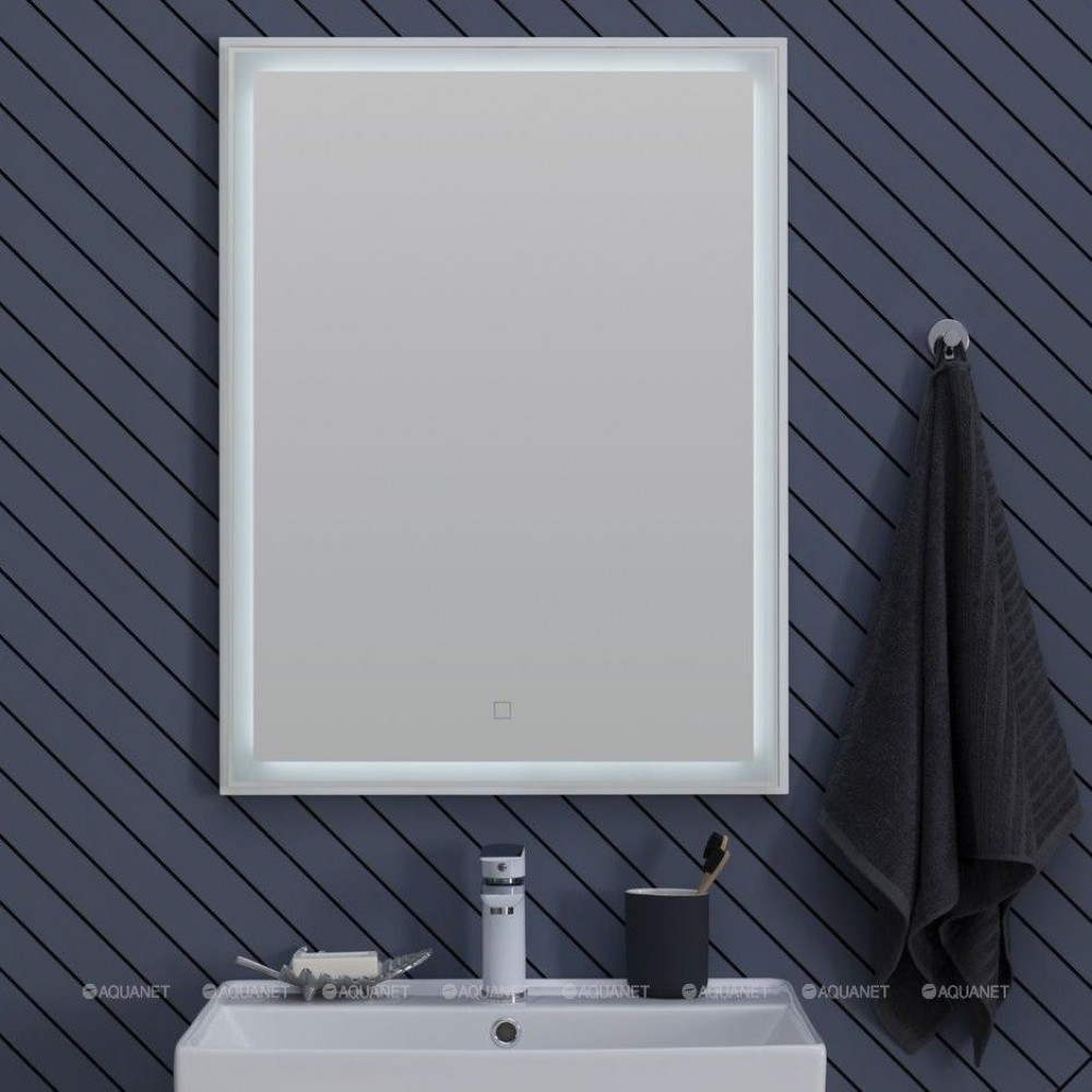 Зеркало Aquanet Nova Lite 60 белый глянец 00242620