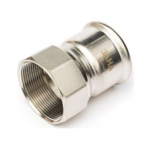 Муфта переходная пресс нержавеющая сталь SANHA NiroPress AISI 304L 15 мм x 1/2 ВР 691270G1512.3 Муфта переходная пресс нержавеющая сталь SANHA NiroPress AISI 304L 15 мм x 1/2 ВР 691270G1512.3