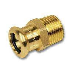 Ниппель переходной SANHA Purapress 8243g 15 мм x 1/2 дюйма ВПр-НР бронза 182431512 Ниппель переходной SANHA Purapress 8243g 15 мм x 1/2 дюйма ВПр-НР бронза 182431512