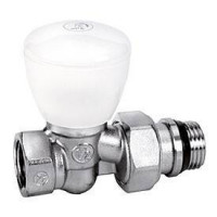 Клапан запорный Giacomini R6TG прямой 3/4х3/4 ВН хромированный R6X034