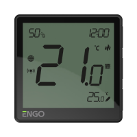 Терморегулятор ENGO Eone Zigbee 230В черный EONE230B