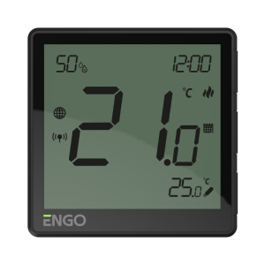 Терморегулятор ENGO Eone Zigbee 230В черный EONE230B