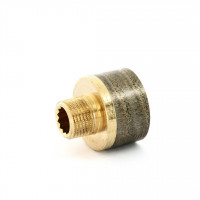 Переходник Bugatti НВ 1/2 x 1 бронза B3242A0406