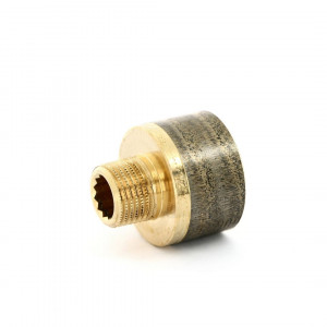 Переходник Bugatti НВ 1/2 x 1 бронза B3242A0406
