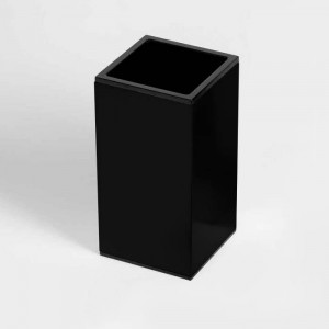 Стакан настольный Colombo Design MiniQ чёрный матовый B1643.NM Стакан настольный Colombo Design MiniQ чёрный матовый B1643.NM