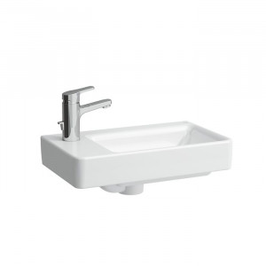 Раковина Laufen Pro S 48х28 см подвесная левая (SX) 1 отв. белый 8.1595.5.000.104.1 Раковина Laufen Pro S 48х28 см подвесная левая (SX) 1 отв. белый 8.1595.5.000.104.1