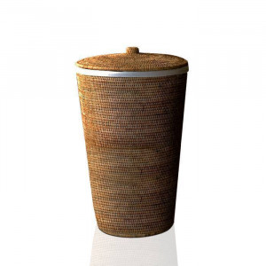 Корзина для белья Decor Walther Basket WB 40х65 см с крышкой ротанг темный 0922392 Корзина для белья Decor Walther Basket WB 40х65 см с крышкой ротанг темный 0922392