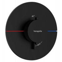 Смеситель для душа Hansgrohe ShowerSelect Comfort S термостат на 1 потребитель черный матовый 15559670