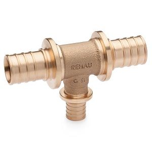 Тройник REHAU RAUTITAN RX+ 40-20-40 бронза 14570673001 Тройник REHAU RAUTITAN RX+ 40-20-40 бронза 14570673001