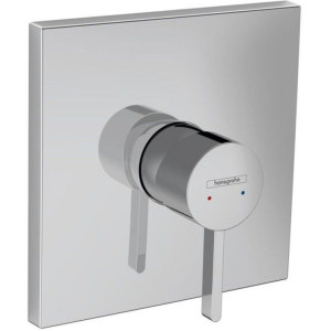 Смеситель для душа hansgrohe Finoris однорычажный скрытый монтаж хром 76615000 Смеситель для душа hansgrohe Finoris однорычажный скрытый монтаж хром 76615000