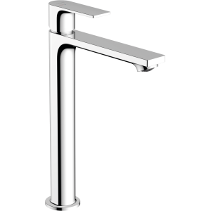 Смеситель для раковины Hansgrohe Rebris E 242 мм со сливным гарнитуром CoolStart хром 72581000 Смеситель для раковины Hansgrohe Rebris E 242 мм со сливным гарнитуром CoolStart хром 72581000