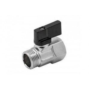 Кран шаровой Oventrop Mini 3/8 НВ ручка-бабочка EV933838 Кран шаровой Oventrop Mini 3/8 НВ ручка-бабочка EV933838