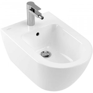 Биде подвесное Villeroy & Boch Subway 2.0 37.5x56.5x28 см альпийский белый 54000001 Биде подвесное Villeroy & Boch Subway 2.0 37.5x56.5x28 см альпийский белый 54000001