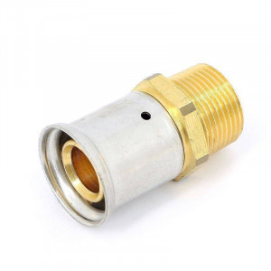 Муфта с наружной резьбой пресс HENCO 17P 26x3/4 17P-2605 Муфта с наружной резьбой пресс HENCO 17P 26x3/4 17P-2605