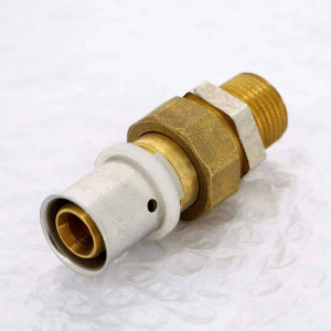 Муфта пресс-Н UNI-FITT со сгоном 20x1/2 715G7200 Муфта пресс-Н UNI-FITT со сгоном 20x1/2 715G7200
