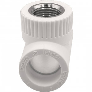 Тройник комбинированный THERMOLIGHT PP-R 25х1/2х25 мм ВР белый НС-1620586 Тройник комбинированный THERMOLIGHT PP-R 25х1/2х25 мм ВР белый НС-1620586