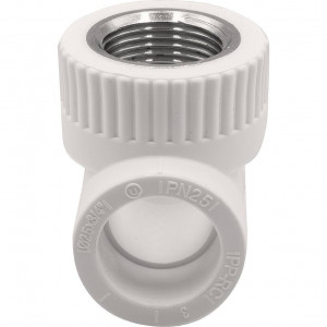 Тройник комбинированный THERMOLIGHT PP-R 25х3/4х25 мм ВР белый НС-1620587 Тройник комбинированный THERMOLIGHT PP-R 25х3/4х25 мм ВР белый НС-1620587
