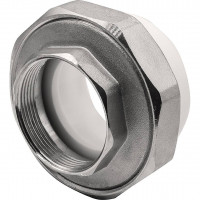 Муфта комбинированная разъемная THERMOLIGHT PP-R ВР 63х2 белая НС-1620527
