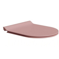 Сиденье для унитаза GSI MS86CSN24 Slim Soft Close матовый Blush MS86CSN24