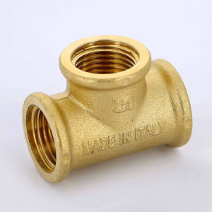 Тройник латунный Uni-Fitt 1/2 ВР 615G2220 Тройник латунный Uni-Fitt 1/2 ВР 615G2220