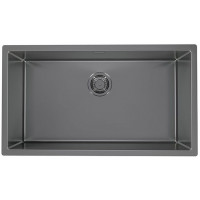 Мойка кухонная Alveus Quadrix Monarch Anthracite 790x450x200 мм с выпуском 1122730