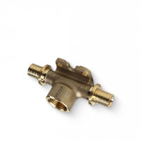 Тройник настенный аксиальный REHAU RAUTITAN MX 20х1/2х20 В латунь 11092941001