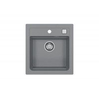 Мойка кухонная Alveus ATROX 20 Granital Concrete G81 470x500 мм с сифоном 1131989/1132823