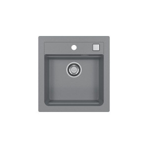 Мойка кухонная Alveus ATROX 20 Granital Concrete G81 470x500 мм с сифоном 1131989/1132823 Мойка кухонная Alveus ATROX 20 Granital Concrete G81 470x500 мм с сифоном 1131989/1132823