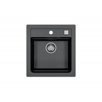 Мойка кухонная Alveus ATROX 20 Granital Carbon G91 470x500 мм с сифоном 1131990/1132823