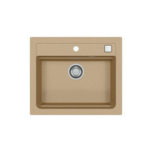 Мойка кухонная Alveus ATROX 30 Granital Beige G55 590x500 мм с сифоном 1131994/1132823 Мойка кухонная Alveus ATROX 30 Granital Beige G55 590x500 мм с сифоном 1131994/1132823