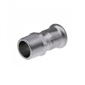 Соединитель с наружной резьбой KAN-therm Inox 22xR3/4 пресс 6190646 Соединитель с наружной резьбой KAN-therm Inox 22xR3/4 пресс 6190646
