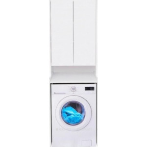 Шкаф для стиральной машины Aquaton Лондри Белый глянец 1A260503LH010 Шкаф для стиральной машины Aquaton Лондри Белый глянец 1A260503LH010