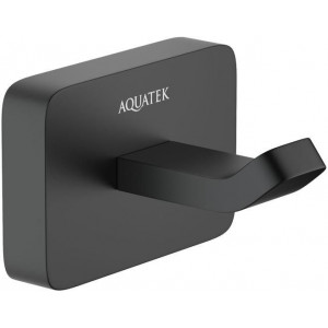 Крючок для полотенец Aquanet Либра матовый черный AQ4301MB