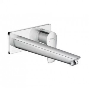 Смеситель для раковины Hansgrohe Talis E настенный однорычажный скрытого монтажа излив 225 мм хром 71734000 Смеситель для раковины Hansgrohe Talis E настенный однорычажный скрытого монтажа излив 225 мм хром 71734000